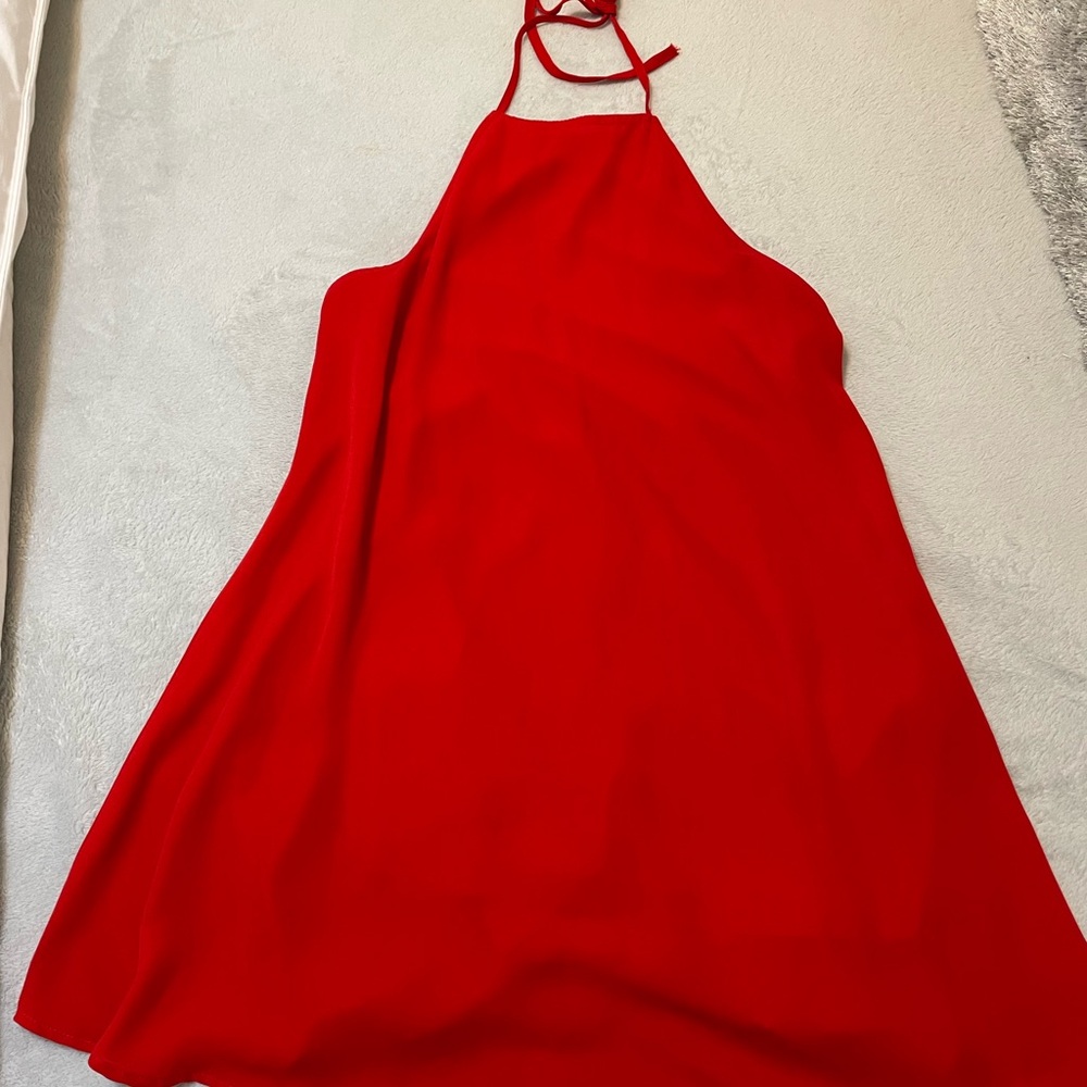 Show Me Your MuMu Katy Red Dress small